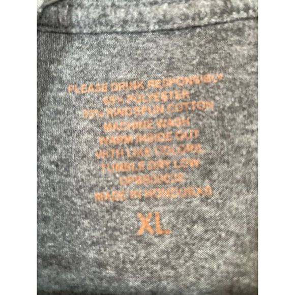 Bulleit Frontier Whiskey - Men's Grey Logo Short Sleeve T-Shirt - Size XL - Picture 4 of 5